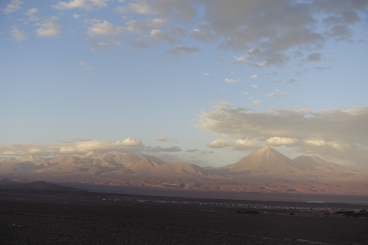 View from San Pedro de Atacama valley