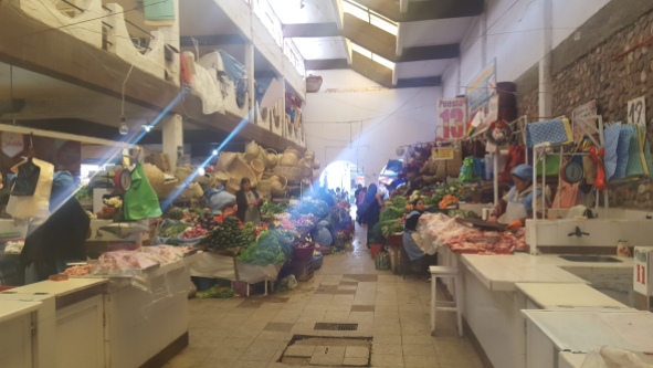 local food market Sucre