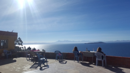 Isla del Sol - view from hostel