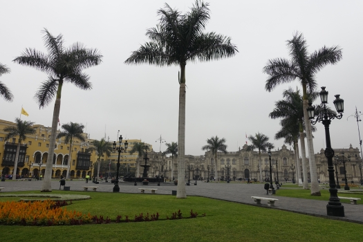 Plaza de armas in Lima