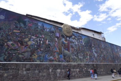 Street art in Cusco
