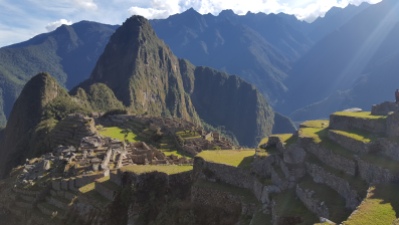 There it is, Machu Picchu, the lost city of the Inca's