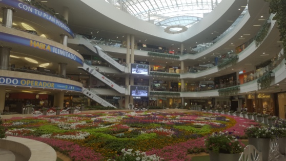 Luxury shopping mall, the other side of Colombia,