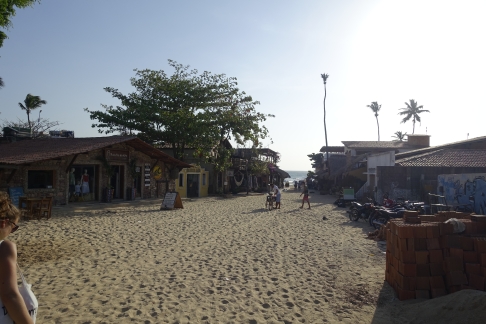 Sand street in Jericoacoara